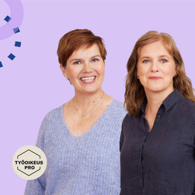 Kati Mattinen ja Kirsi Parnila Helsingin seudun kauppakamarista