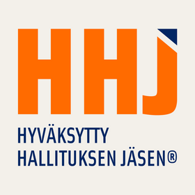 HHJ – Hyväksytty hallituksen jäsen koulutuksen logo Helsinki.