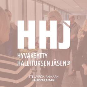 HHJ® – Hyväksytty hallituksen jäsen -ILTAKURSSI ETÄ 26.3.-21.5.2026 (Seinäjoki)